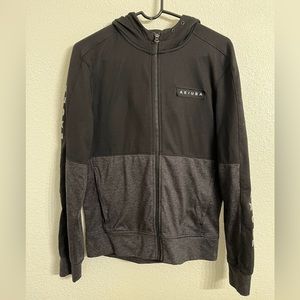 AEO Zip Up Hooded Sweatshirt Jacket